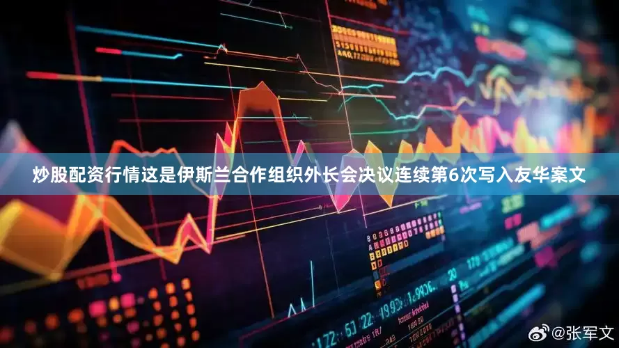 炒股配资行情这是伊斯兰合作组织外长会决议连续第6次写入友华案文
