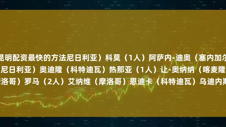 昆明配资最快的方法尼日利亚）　　科莫（1人）　　阿萨内-迪奥（塞内加尔）　　亚特兰大（2人）　　卢克曼（尼日利亚）　　奥迪隆（科特迪瓦）　　热那亚（1人）　　让-奥纳纳（喀麦隆）　　都灵（1人）　　马西纳（摩洛哥）　　罗马（2人）　　艾纳维（摩洛哥）　　恩迪卡（科特迪瓦）　　乌迪内斯（2人）　　巴约（科特迪瓦）　　伊德里萨-盖伊（塞内加尔）　　莱切 （2人）　　拉萨纳·库利巴利（马里）　　拉梅克·